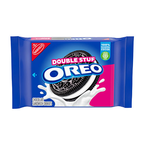 Nabisco Oreo Double Stuff Chocolate Sandwich Cookies 135 Oz Beneprice Market 9735